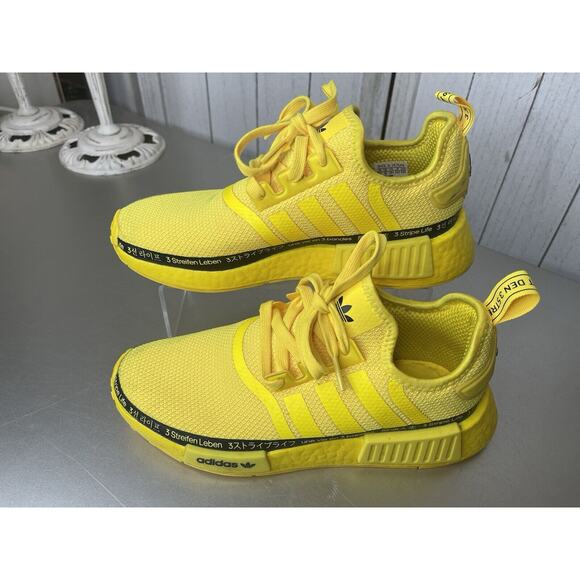 adidas Shoes - Authentic Women’s Adidas NMD R1 W HP9733 Bright Yellow & Black Size 7.5